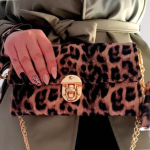 Sac et porte-monnaie double face 2pieces en cuir